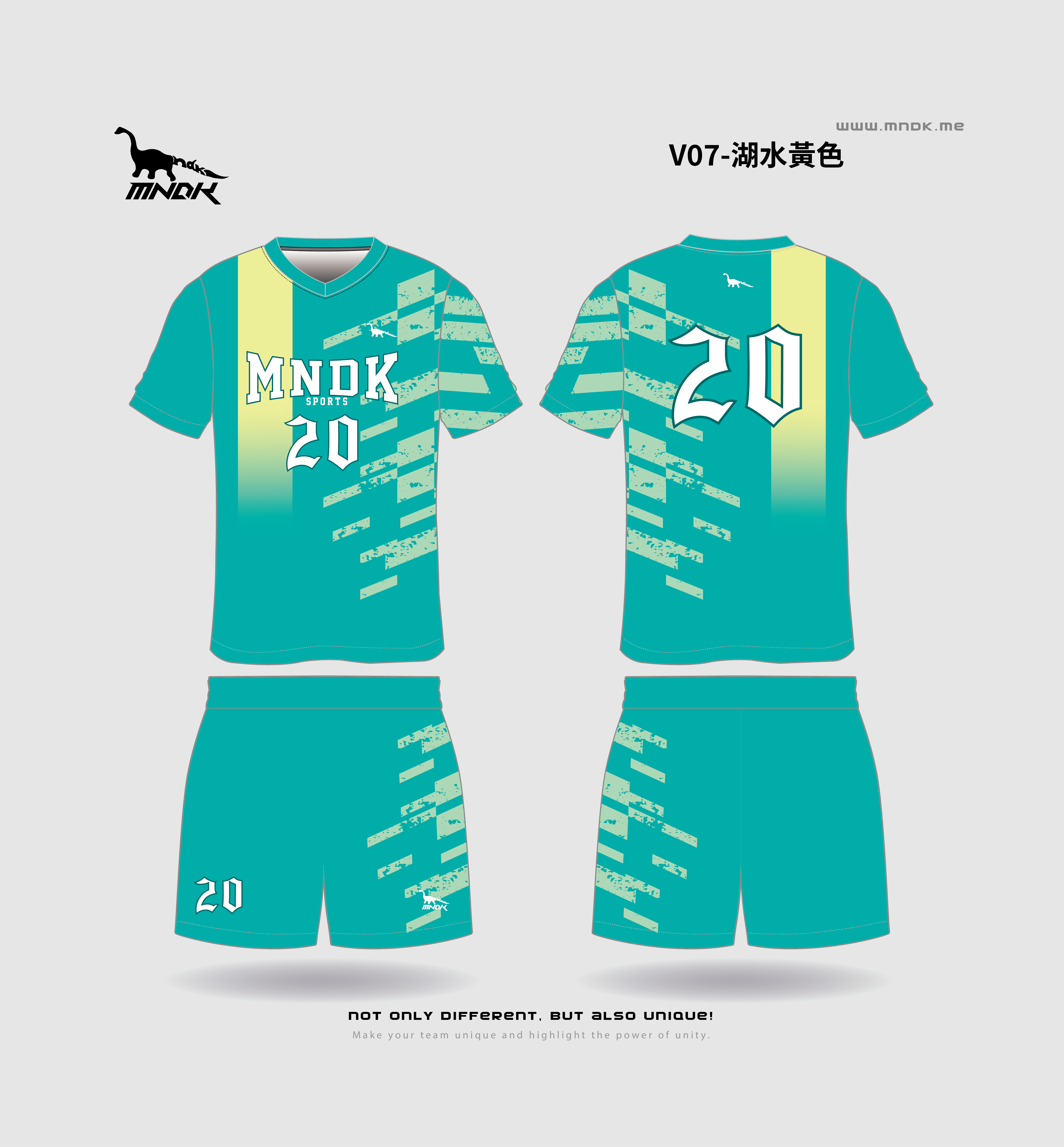MNDK莫納帝克｜客製化團體服｜專業運動服｜公司制服｜台中-排球V07
