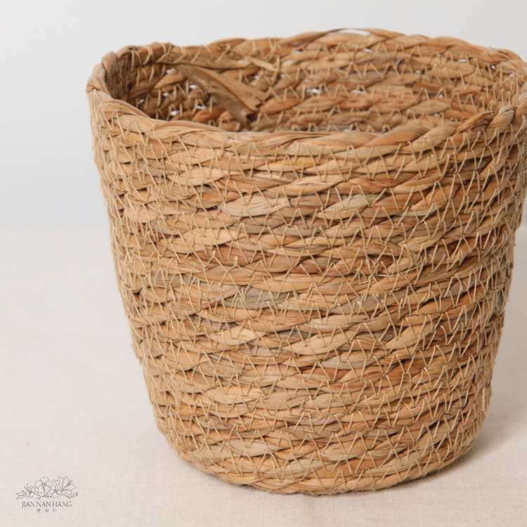 草編花盆 2尺寸