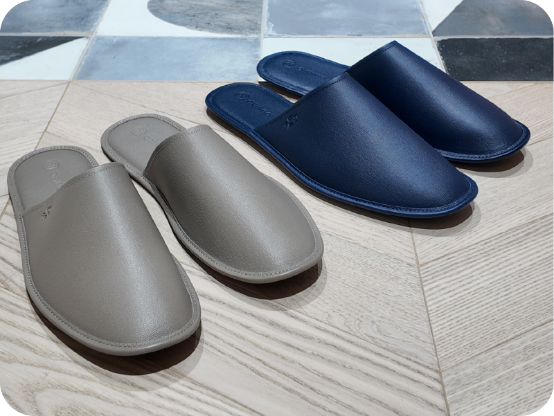 晚安奈特 × 林果良品 真皮室內拖鞋