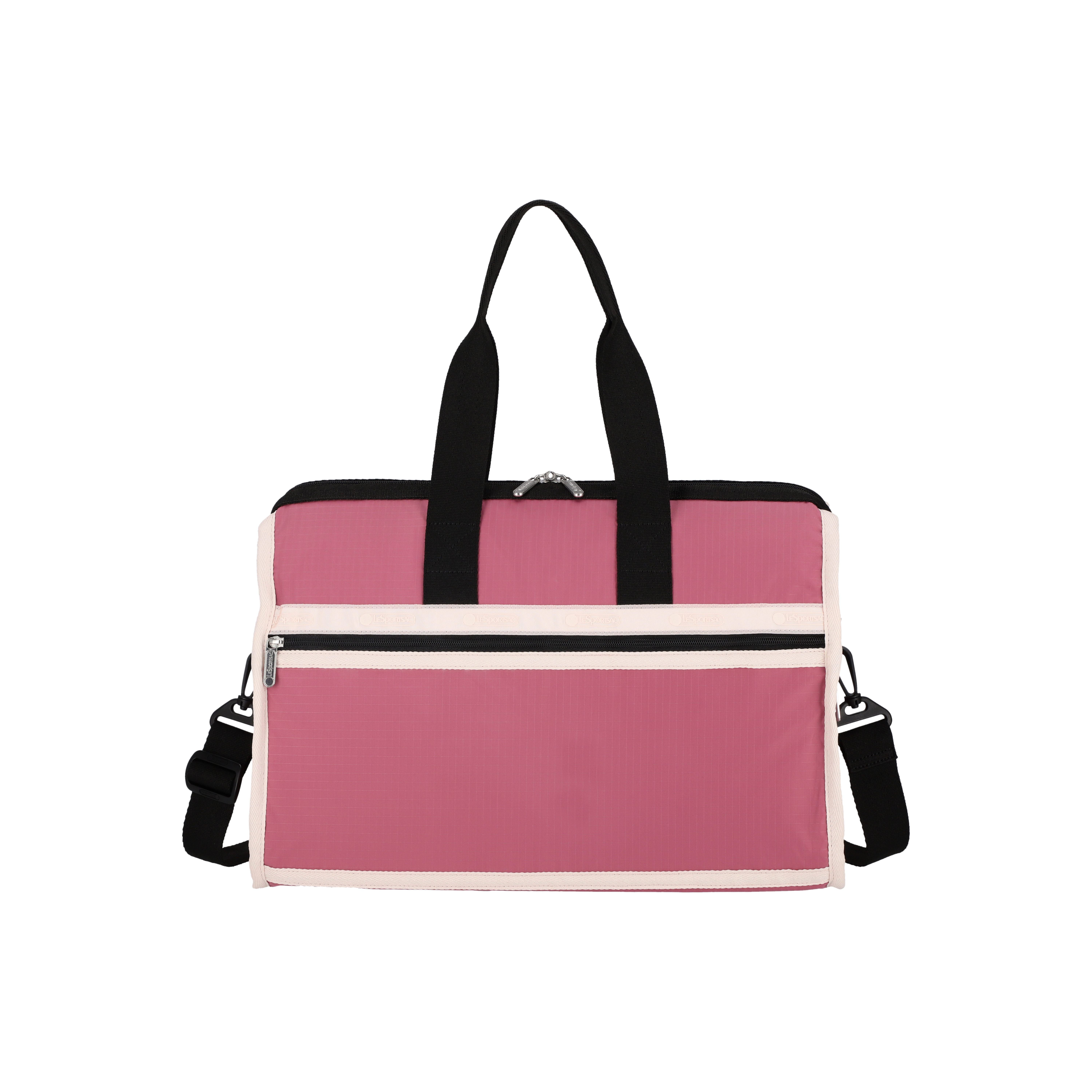 DELUXE 中型旅行袋 (MAUVE/PEACH BLUSH/ BLACK)