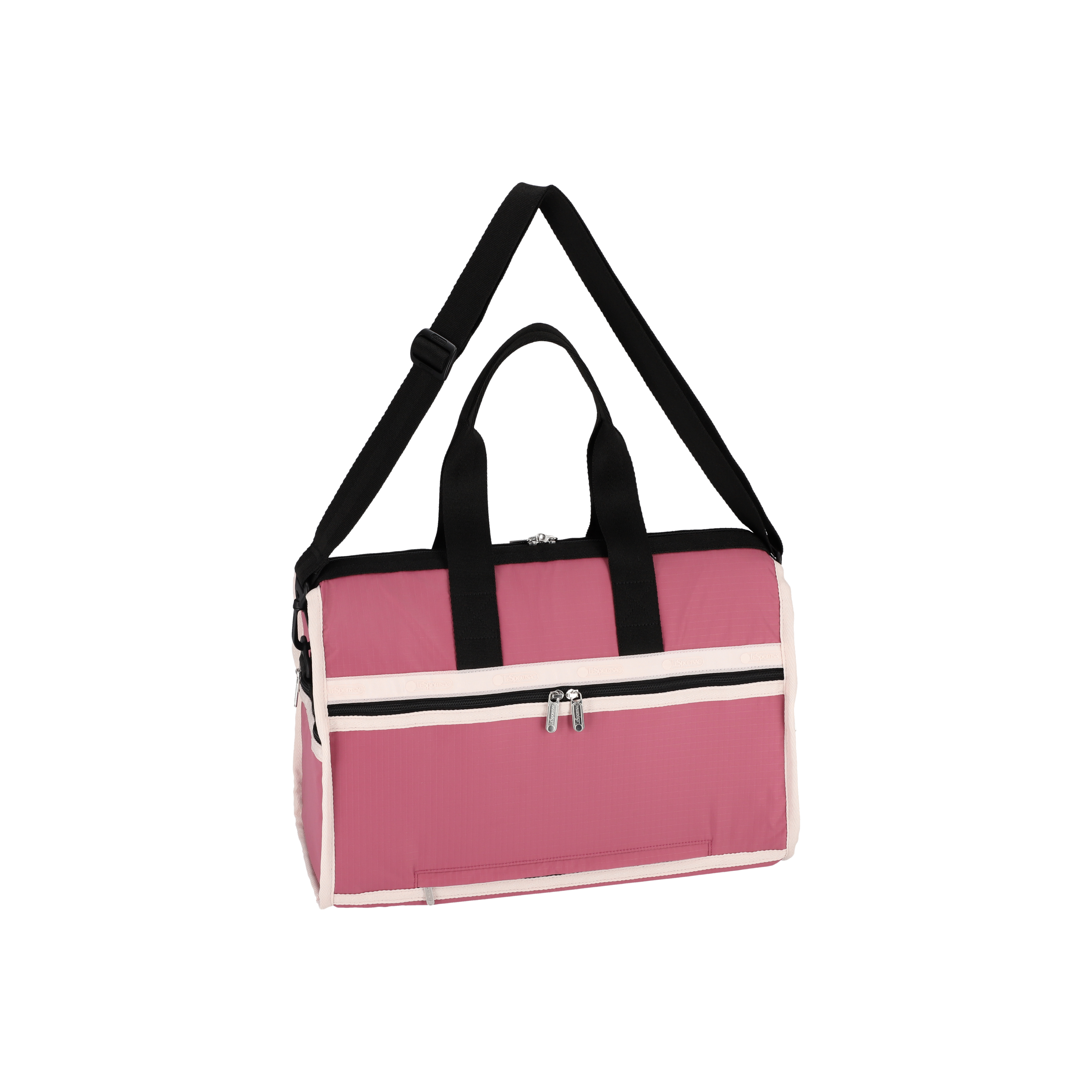 DELUXE 中型旅行袋 (MAUVE/PEACH BLUSH/ BLACK)