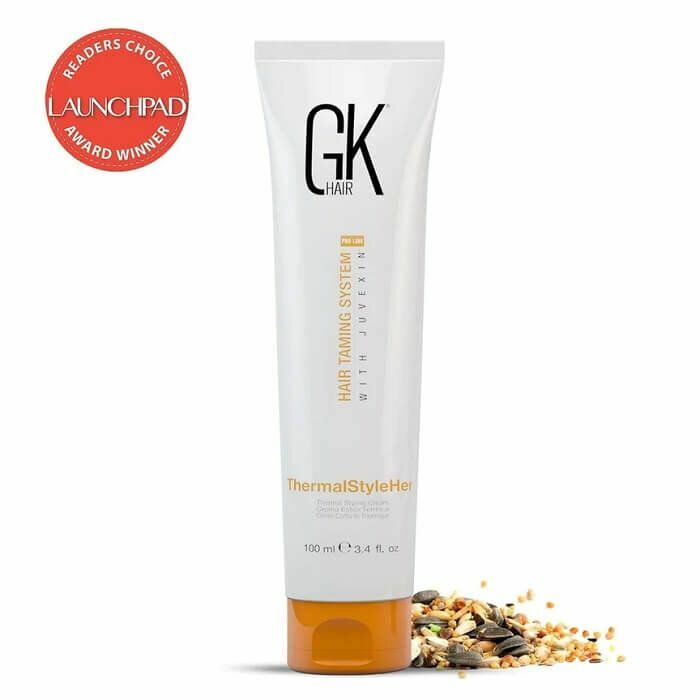 GK HAIR - ThermalStyleHer Hair Cream 100ml (Heat Protection - Perfect Partner w/ Blow Drying)