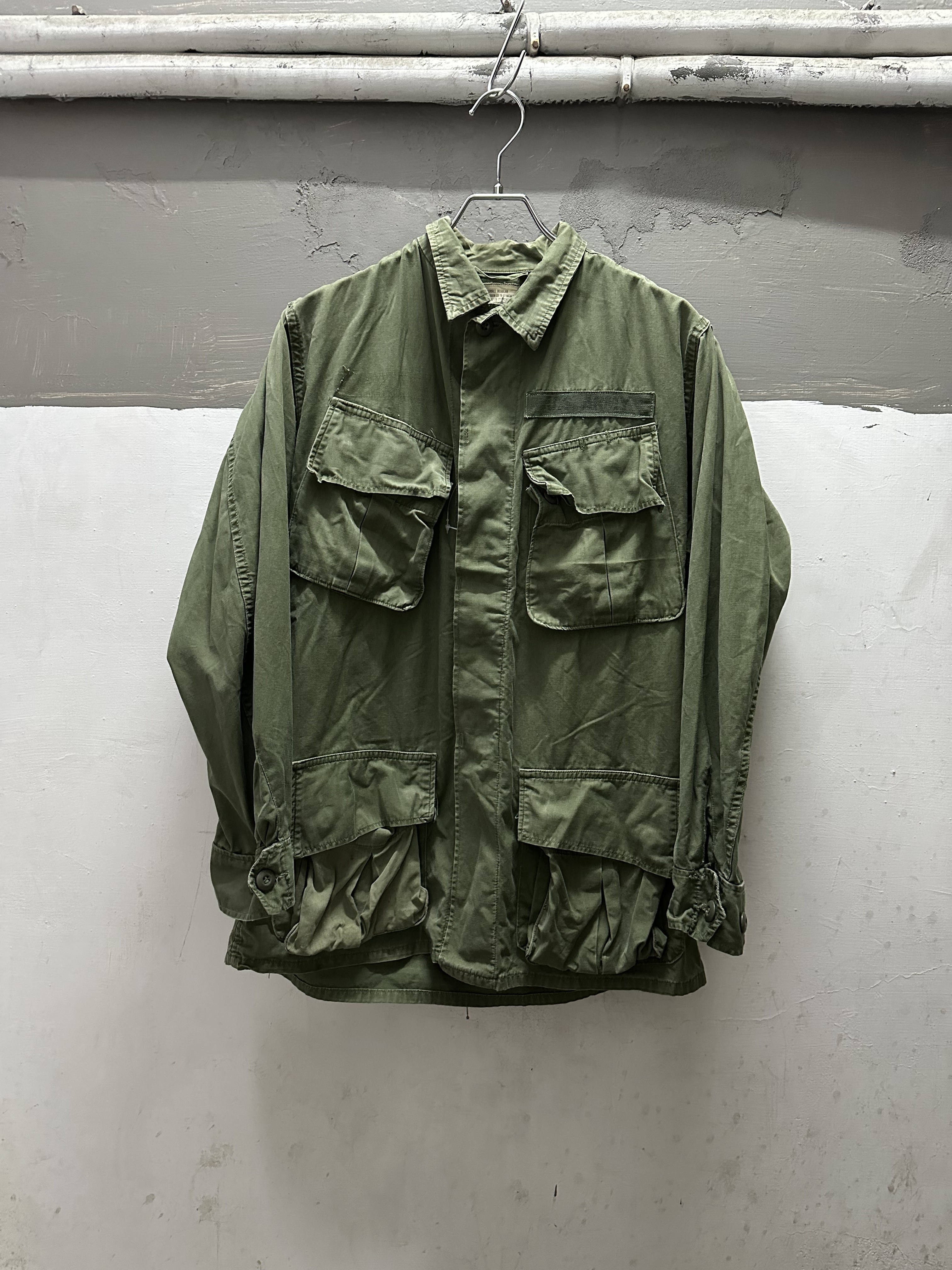 60’s US ARMY Jungle Fatigue Jacket Non-Rip(3RD)