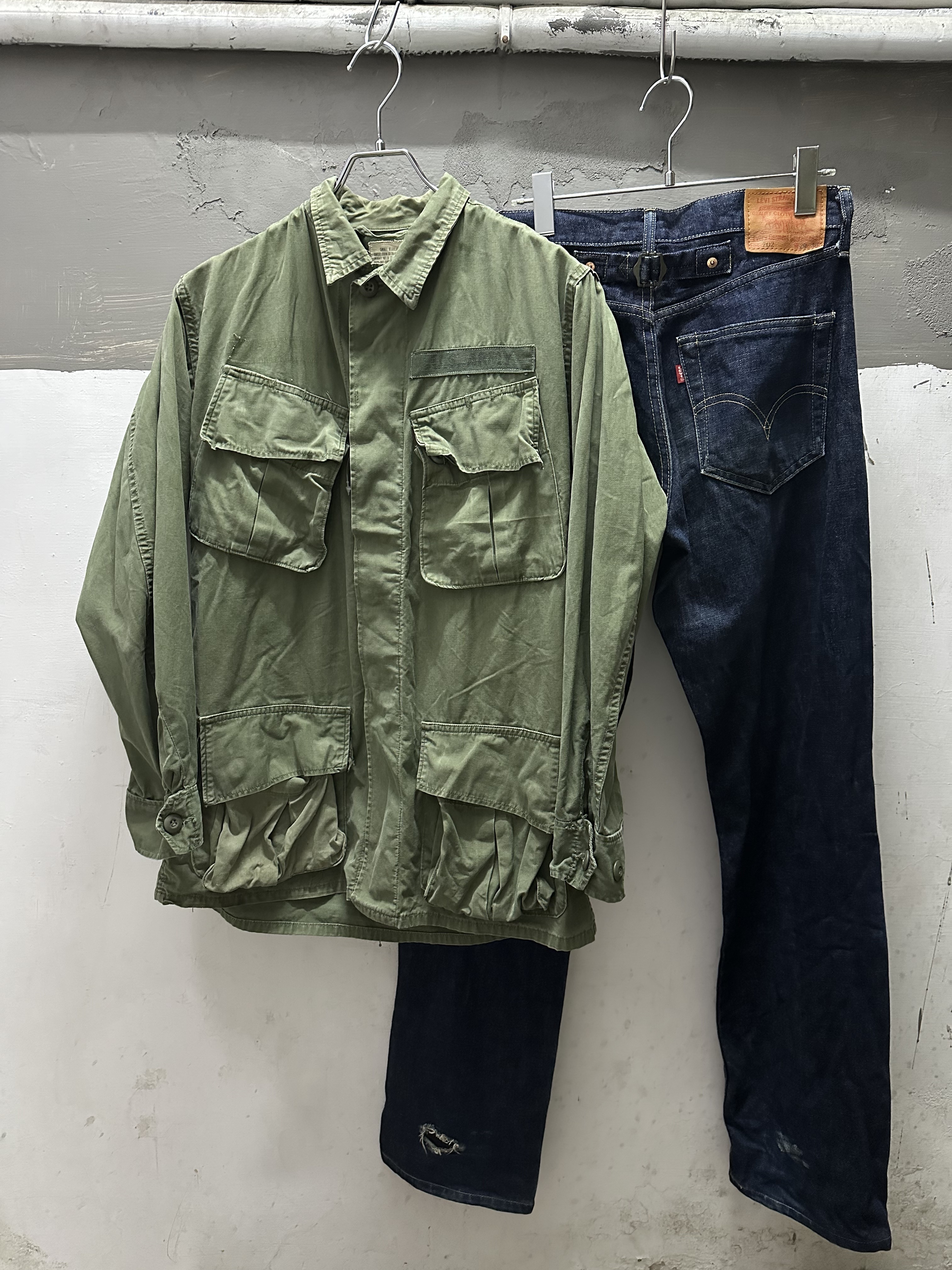 60’s US ARMY Jungle Fatigue Jacket Non-Rip(3RD)