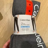 [IMPERFECTION] CALVIN KLEIN 2 PACK WOMEN'S JOGGERS,GREY/BLACK, 1580761-GREY/BLACK [FINAL SALE] (SDF1784)