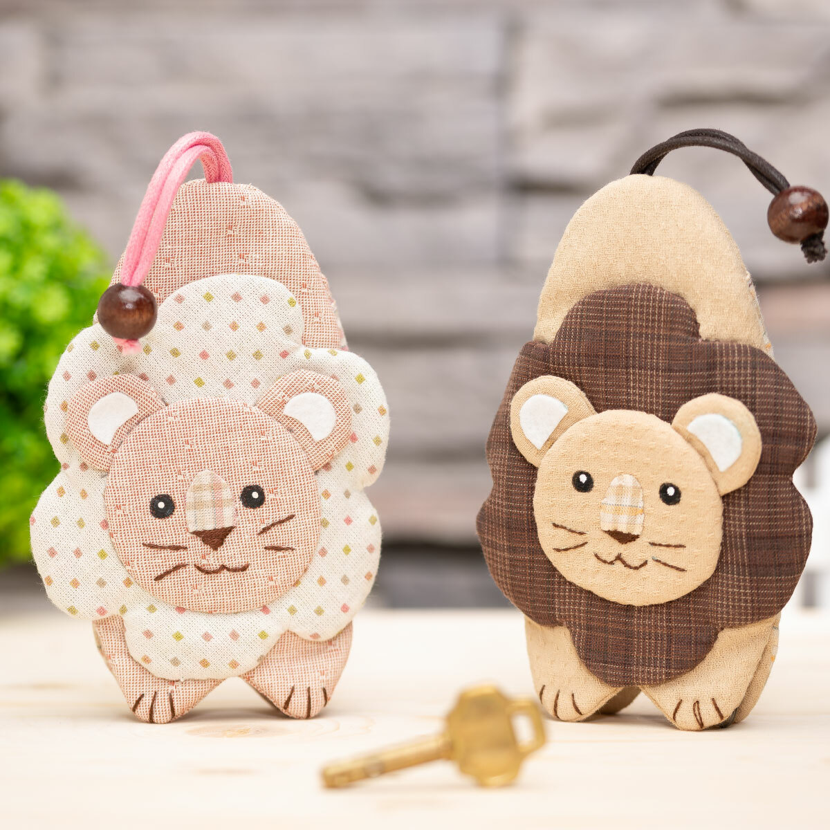 澎獅獅鑰匙包(材料包)