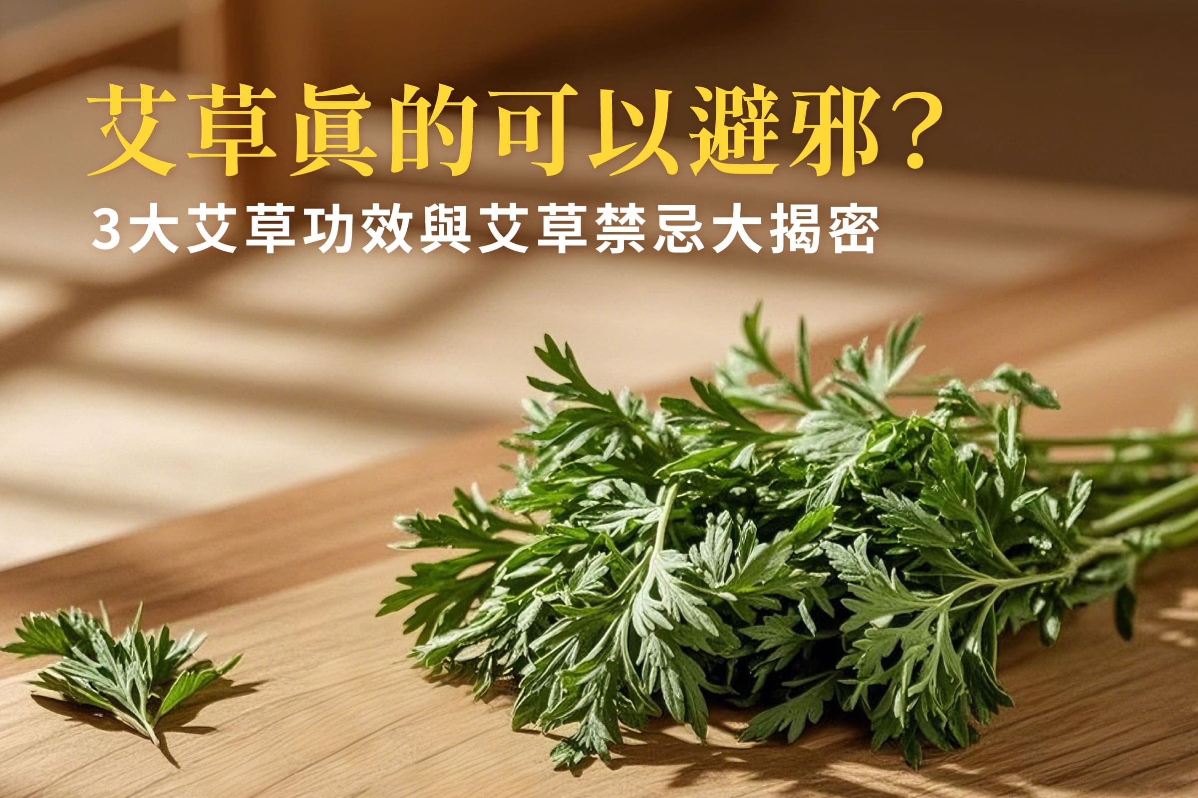 艾草真的可以避邪？艾草功效與3個艾草禁忌大揭密