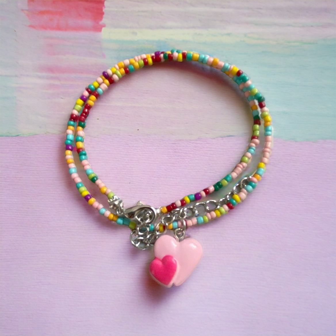 兒童氣質細項鍊 - 愛心