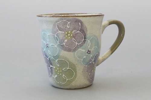 美濃燒 一品花MOMOI水杯