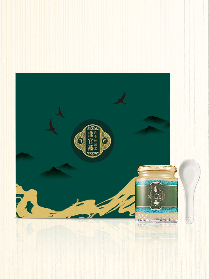 【鼎官燕】即食純燕窩-經典六入禮盒（240g×6入）