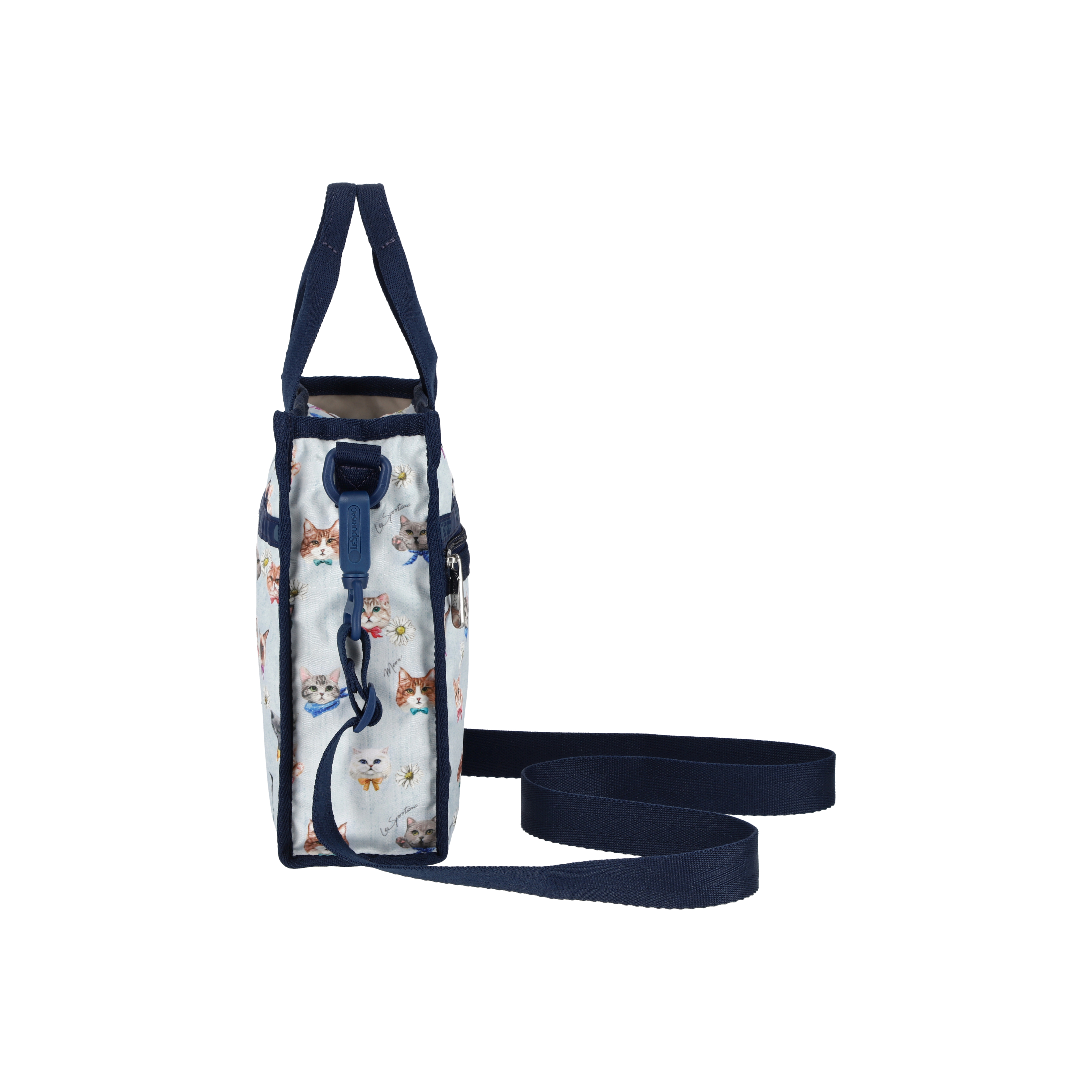 MINI N/S TOTE (PLAYFUL CATS SKY BLUE)