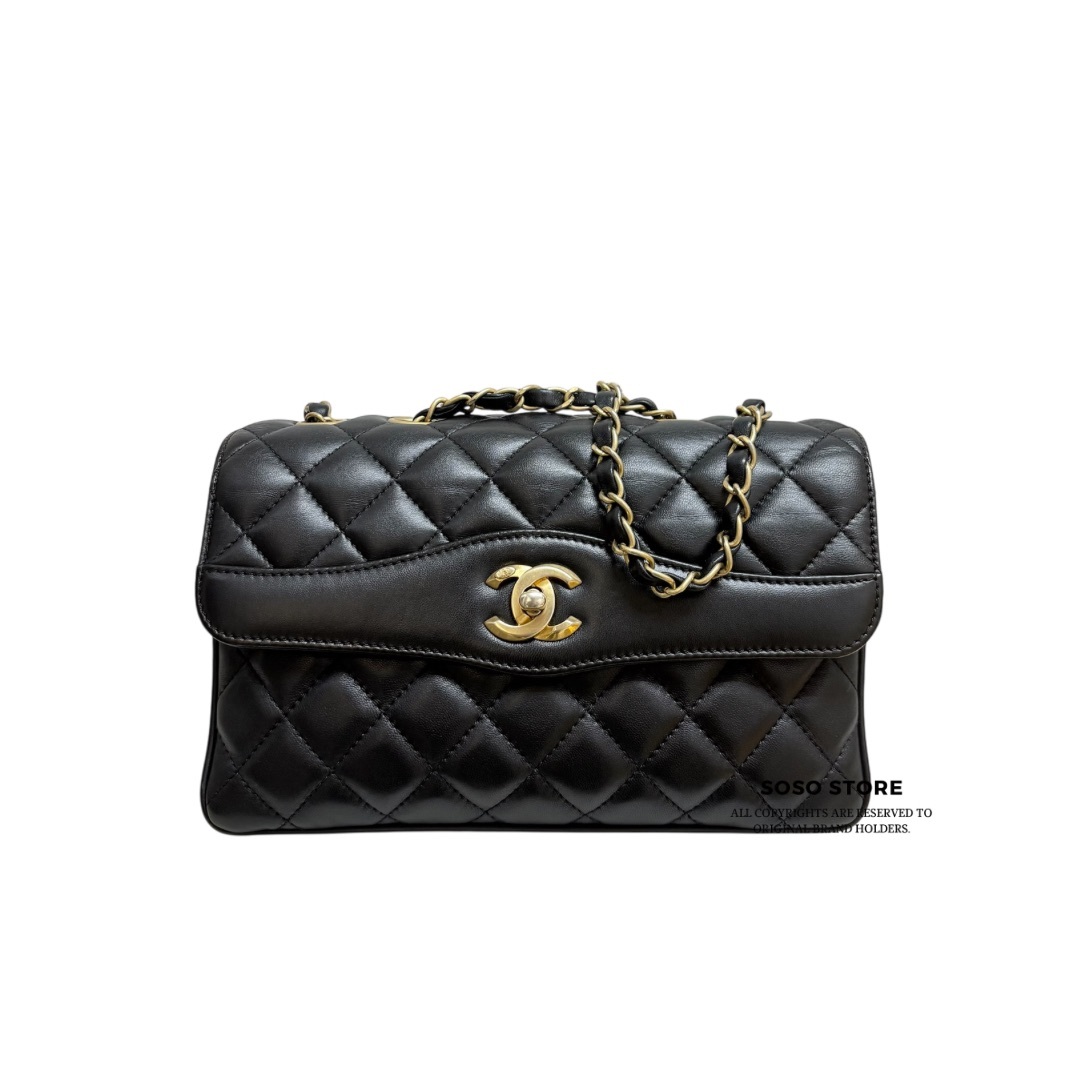 Chanel Coco Vintage Bag - Black / Ghw