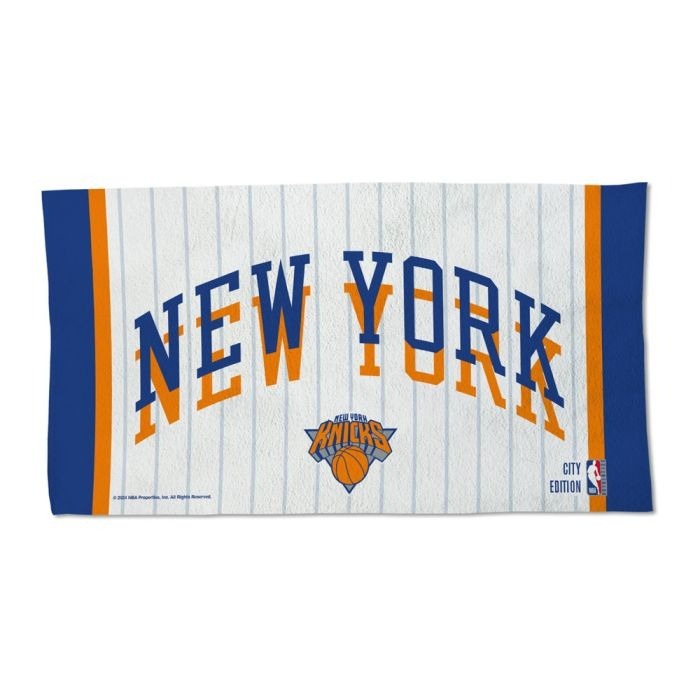 NBA毛巾 New York Knicks 紐約尼克 24-25 城市毛巾 City Edition WinCraft Towel 全新