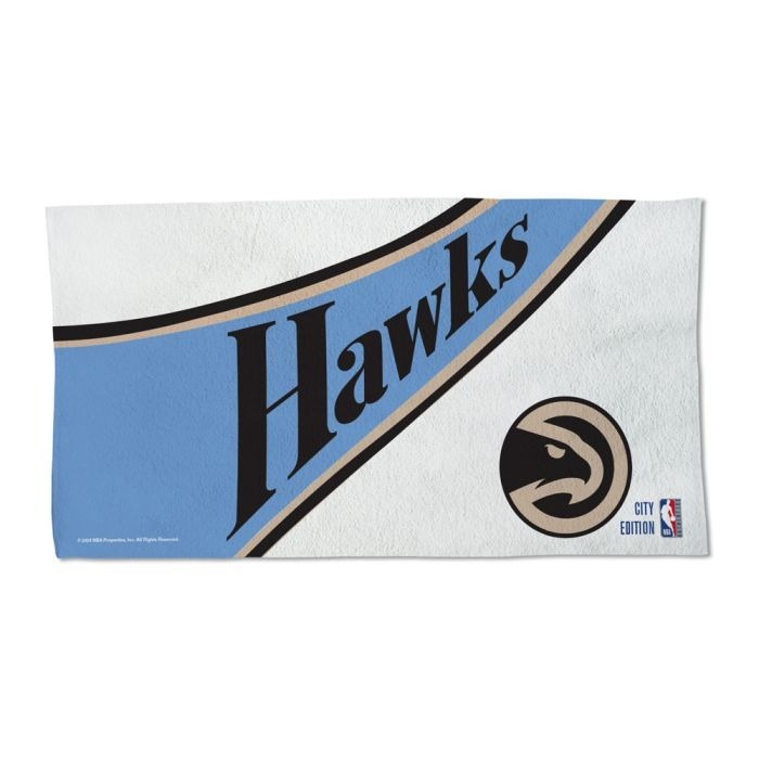 NBA毛巾 Atlanta Hawks 亞特蘭大老鷹 24-25 城市毛巾 City Edition WinCraft Towel 全新
