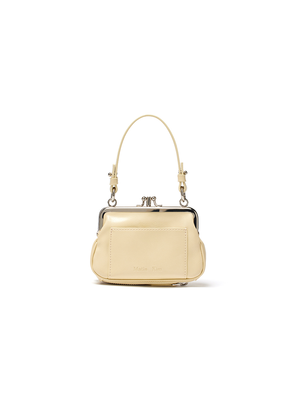 迷你口金包 奶油黃