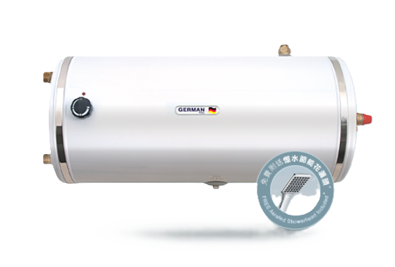 德國寶 German Pool   GPU-6.5E-V‧中央儲水式電熱水爐‧6.5加侖/25公升‧圓型橫掛‧香港行貨,原廠1年保養,內膽10年保養‧