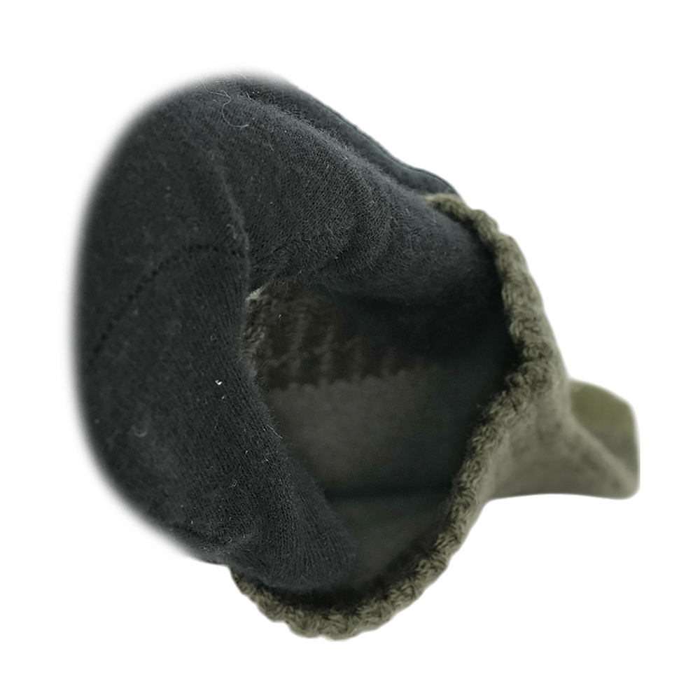 【COACH】方形經典馬車標牌羊毛手套 L/XL (橄欖綠)CU813 RM3