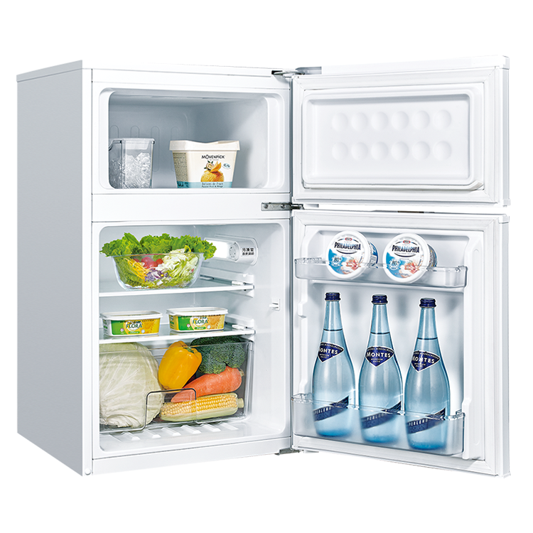 SANLUX 台灣三洋 102L 一級能效定頻雙門小電冰箱(SR-C102B1)