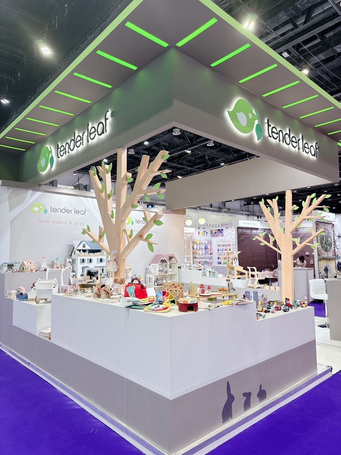 Tender Leaf 木製玩具至中東杜拜參加2024年禮品及消費品展覽會