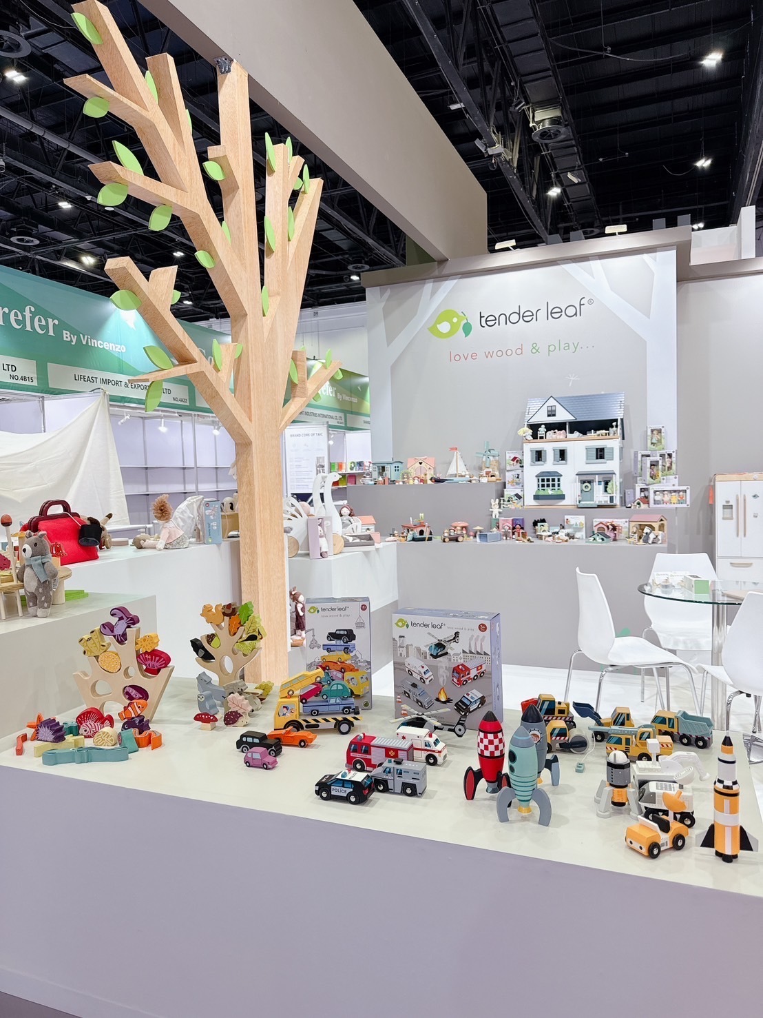 Tender Leaf 木製玩具至中東杜拜參加2024年禮品及消費品展覽會