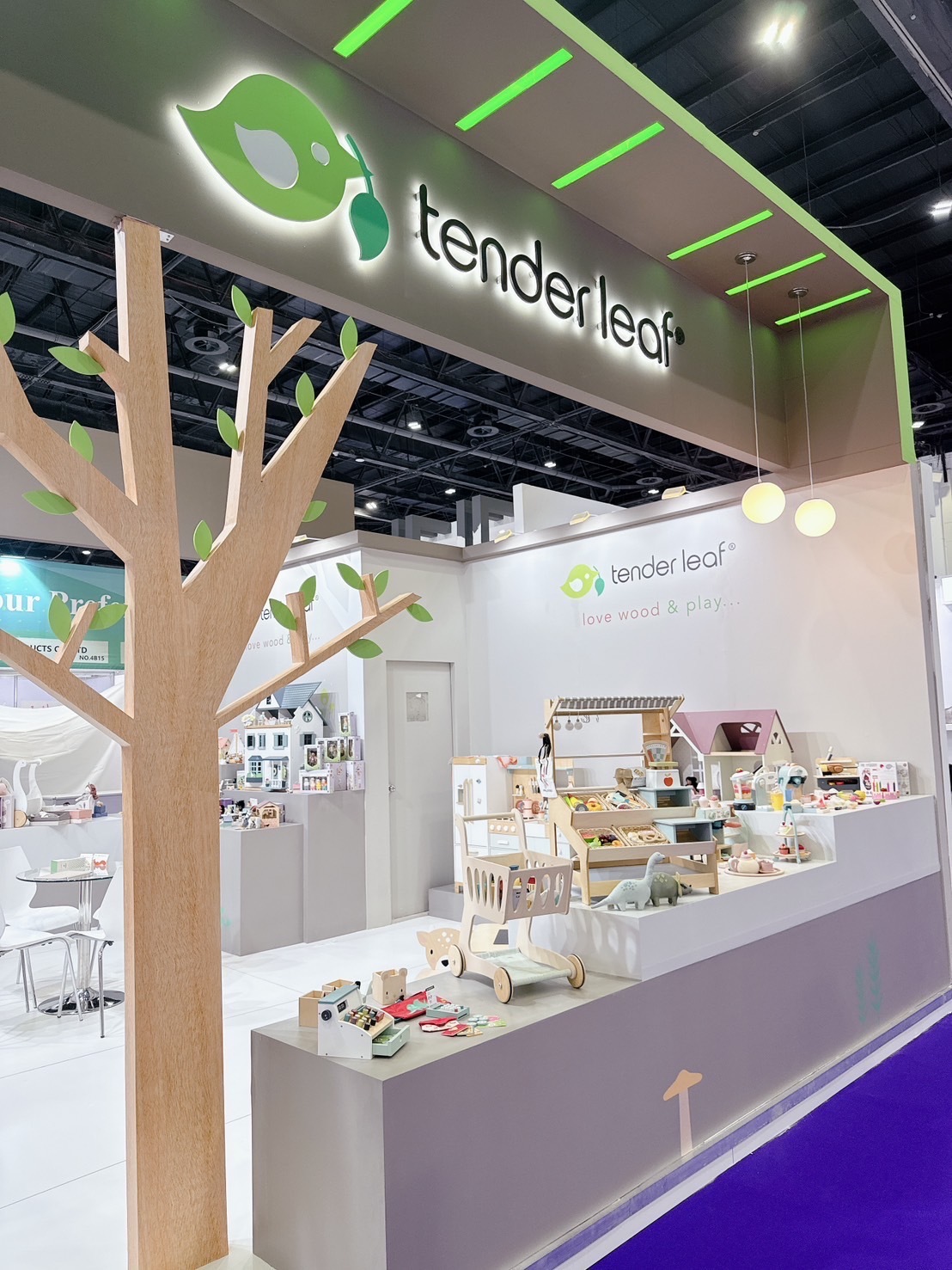 Tender Leaf 木製玩具至中東杜拜參加2024年禮品及消費品展覽會