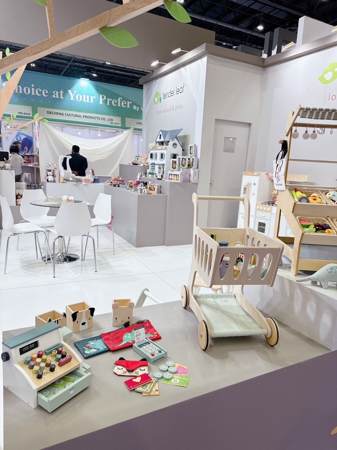 Tender Leaf 木製玩具至中東杜拜參加2024年禮品及消費品展覽會