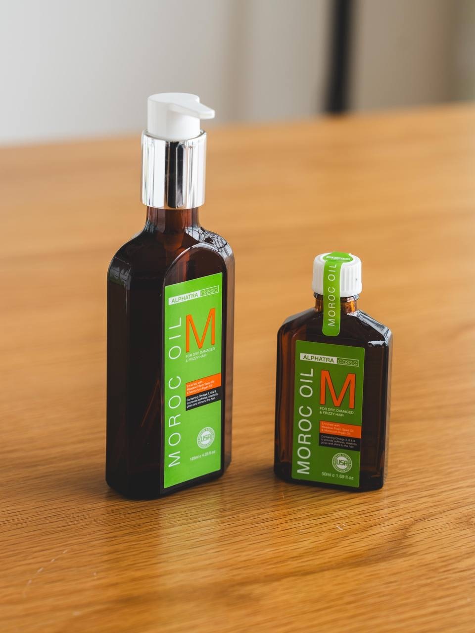 【Combo Deal 】 Moroc Oil 125ml + 50ml (Travel Size)
