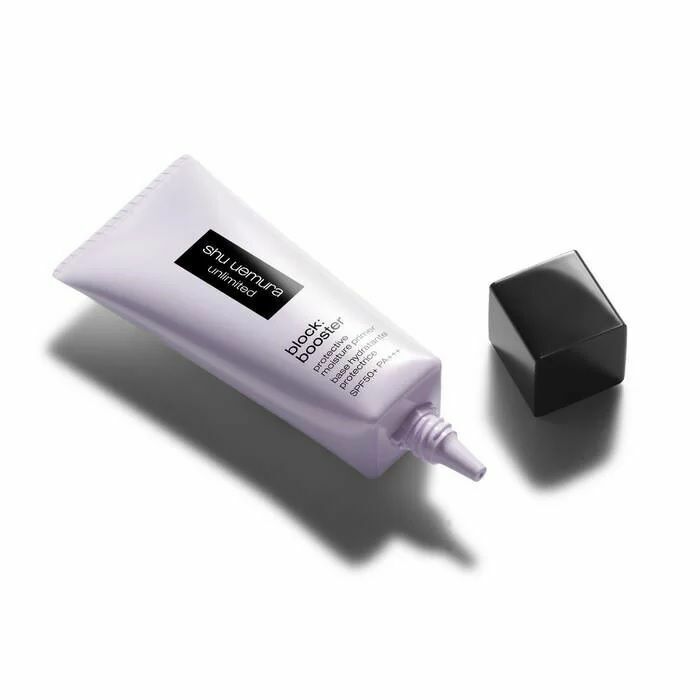 植村秀 Unlimited Block:Booster - 水潤隔離防曬底霜 #Sumire Mauve [冰透粉紫] Spf50+/Pa+++ 30ml (平行進口)