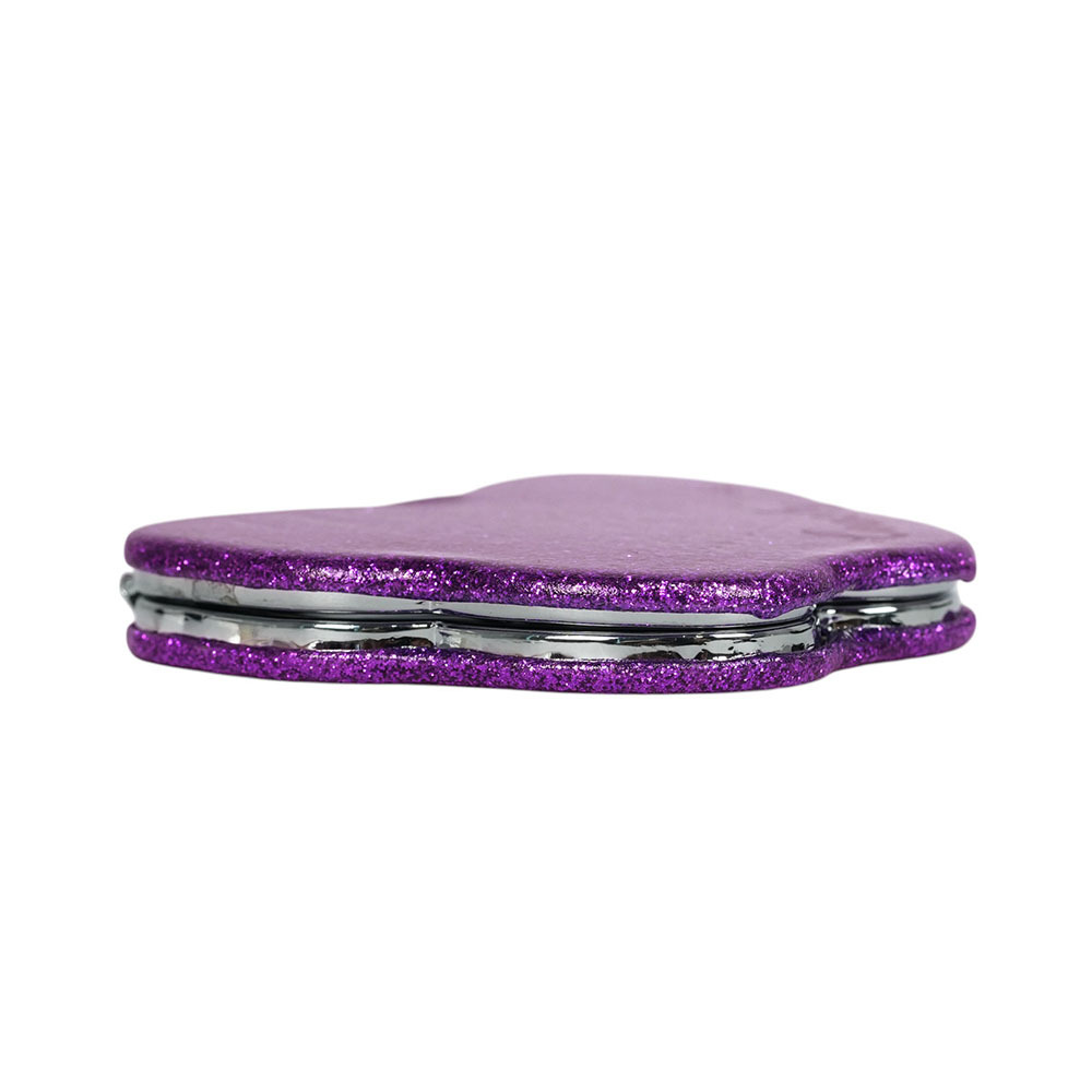 【COACH】Logo 標誌亮片蝴蝶造型鏡子(茉莉紫)CU756 SVNII