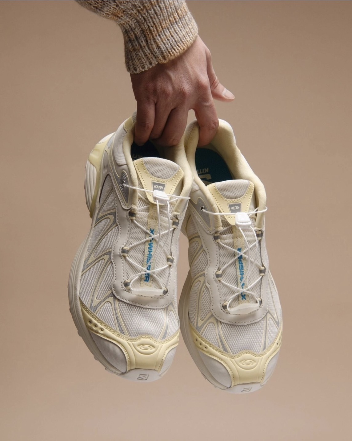 【Focus Store】預購 Kith x Salomon XT-Whisper "Vanilla Transparent Yellow" 香草白 L47905000