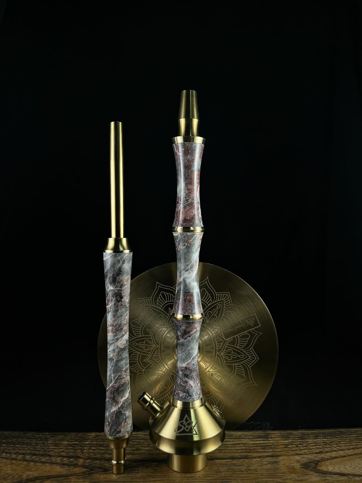 Special Hookah Triple - Salome - Gold