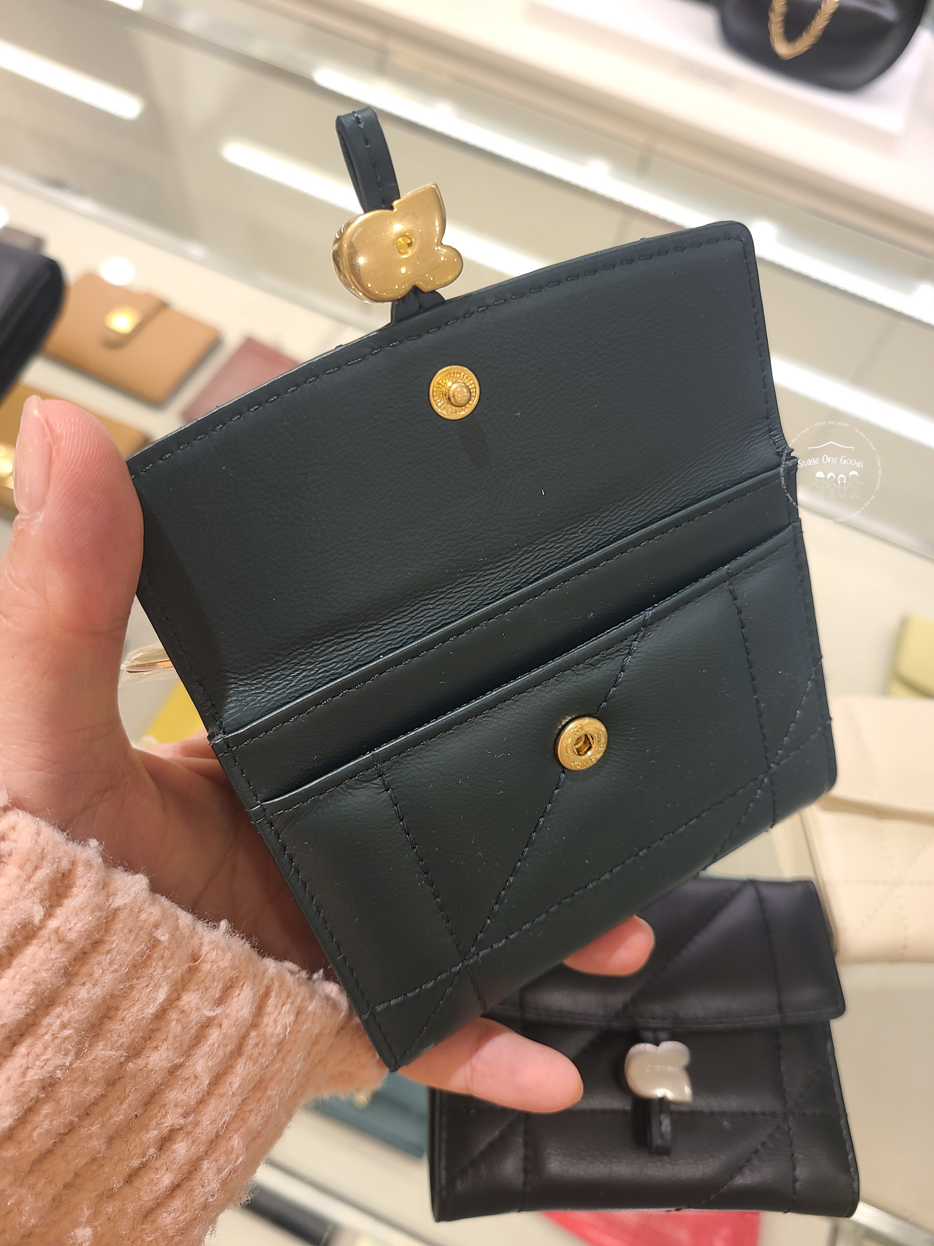 ☆COURONNE☆ lvresse Half Wallet RCWFX25145BKX COURONNE] lvresse Half Wallet