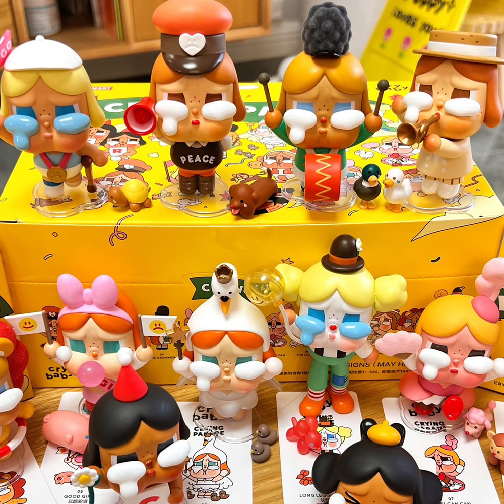 泰國限定 POP MART 泡泡瑪特 CRYBABY 巡遊系列 哭娃 公仔 手辦 盲盒 玩具