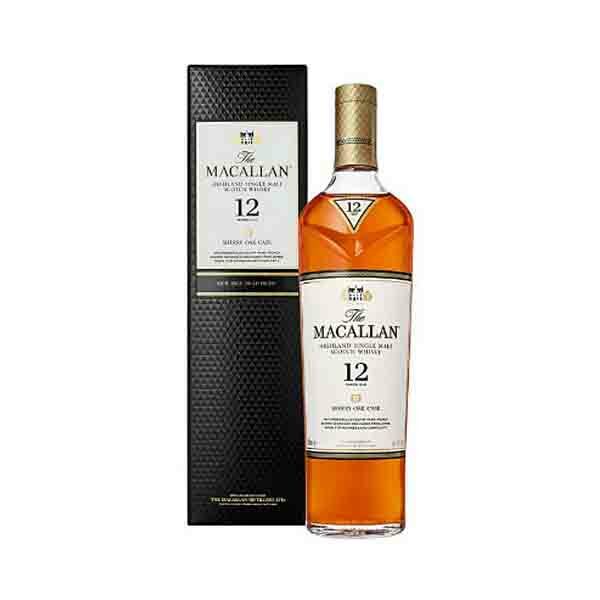 麥卡倫12年雪莉桶單一麥芽威士忌(舊裝) Macallan 12 year old Sherry oak 700ml