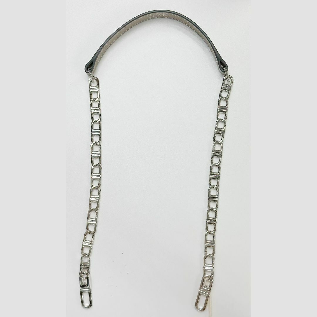 1DV1207-084 DELVAUX Short D Chain Strap Rodeo Calf Tourterelle #AN0017AAU0AKSPA (A-EU-E)