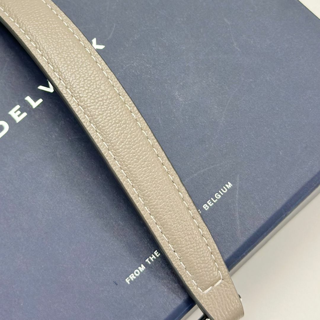 1DV1207-084 DELVAUX Short D Chain Strap Rodeo Calf Tourterelle #AN0017AAU0AKSPA (A-EU-E)
