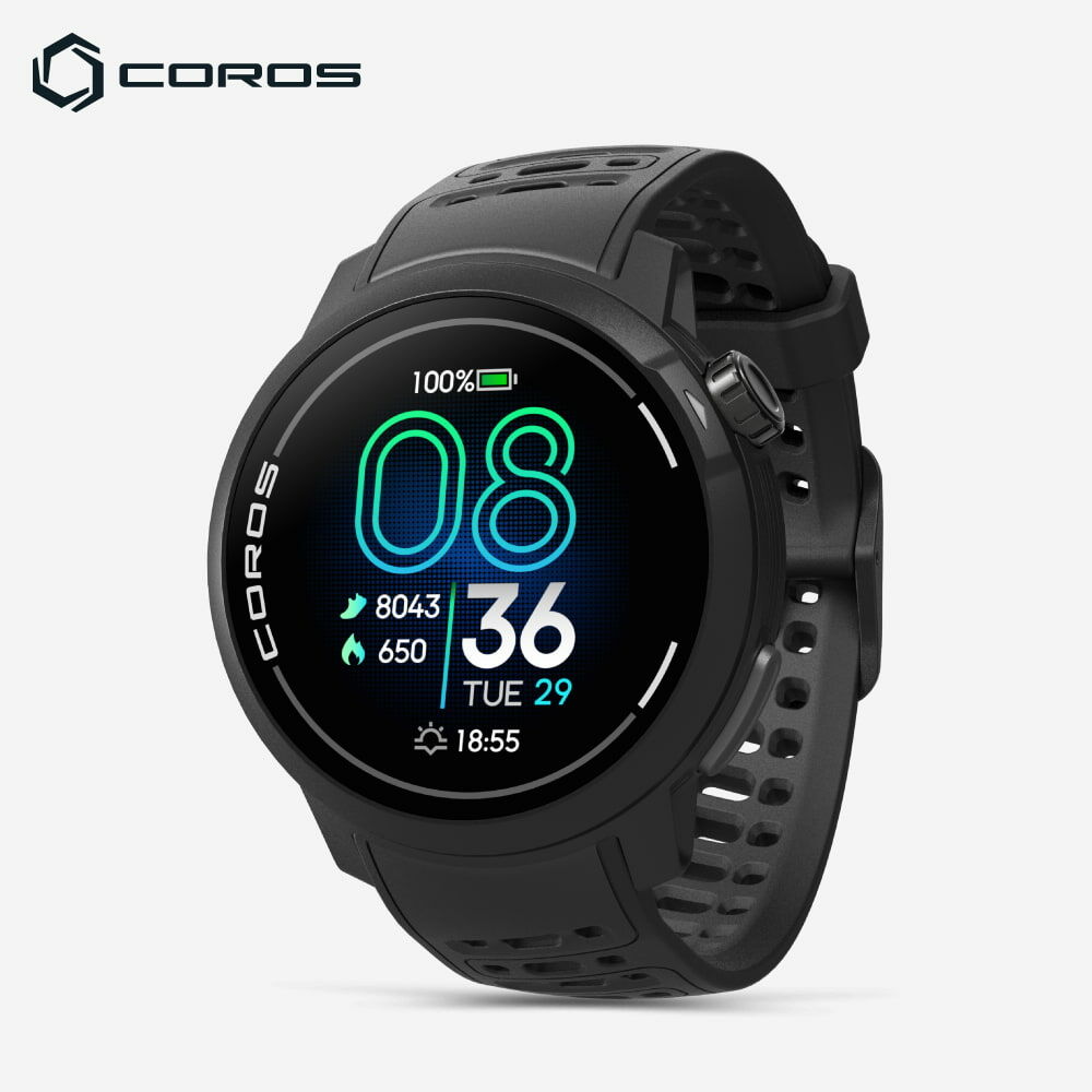 COROS PACE Pro 旗艦競技運動錶 - 黑色