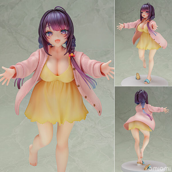 Oct Daiki Kougyou The Girlfriend that Greets You, Rion-chan illustration by Ichiri 1/6 Complete Figure Pre-order