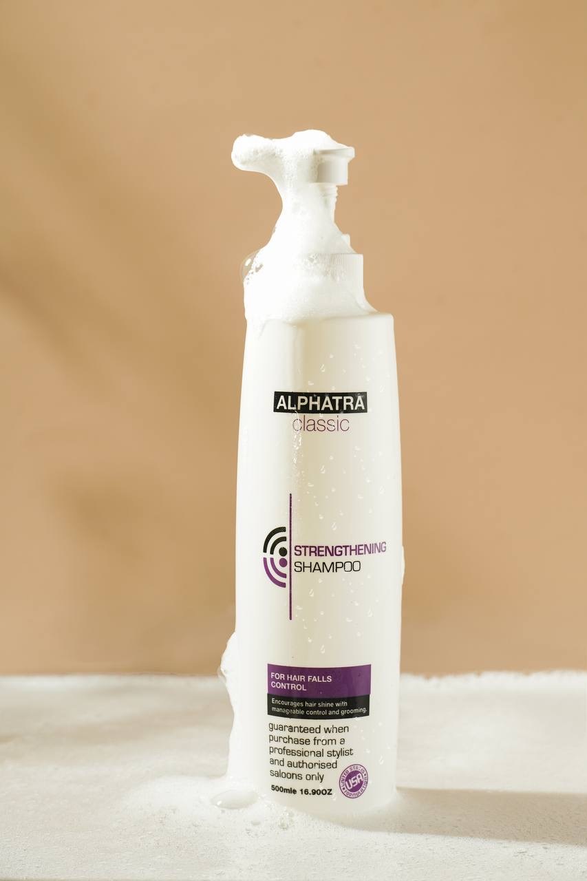 Alphatra Classic Shampoo (Strengthening ) 1000ml -H3PURL