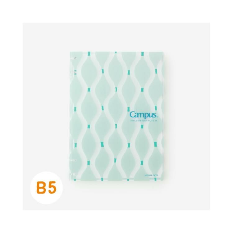 KOKUYO x SOUSOU III 4孔活頁本/ U橫線/ B5/ 葫蘆