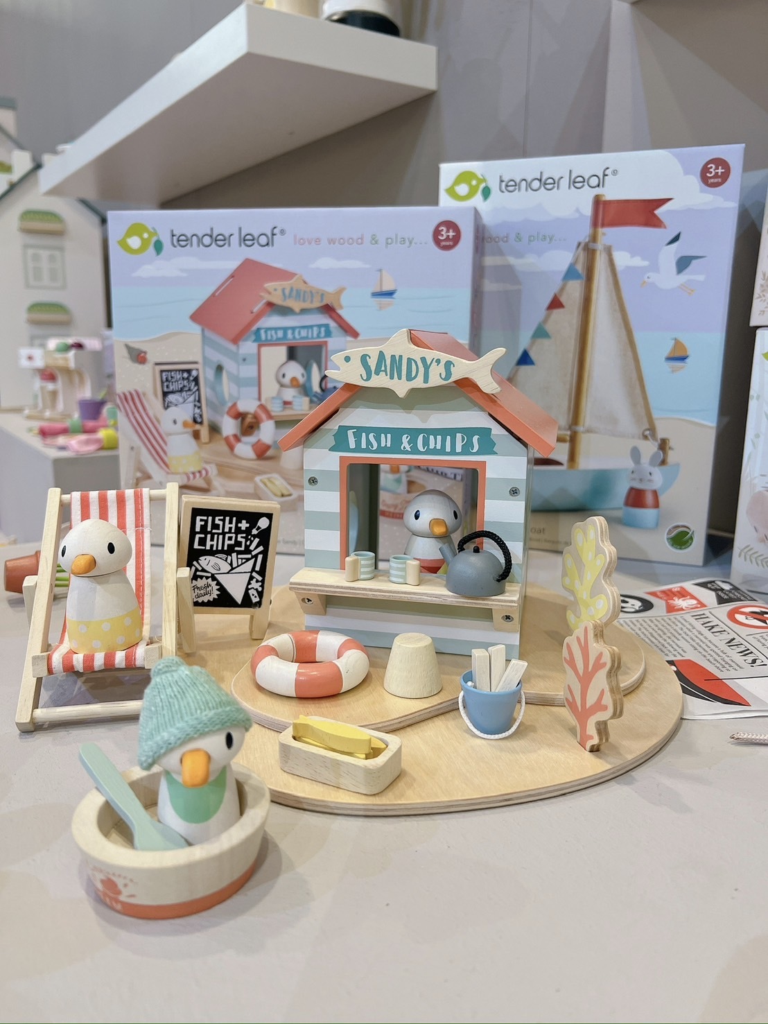 Tender Leaf 木製玩具至德國紐倫堡參加 Spielwarenmesse 2024年國際玩具展