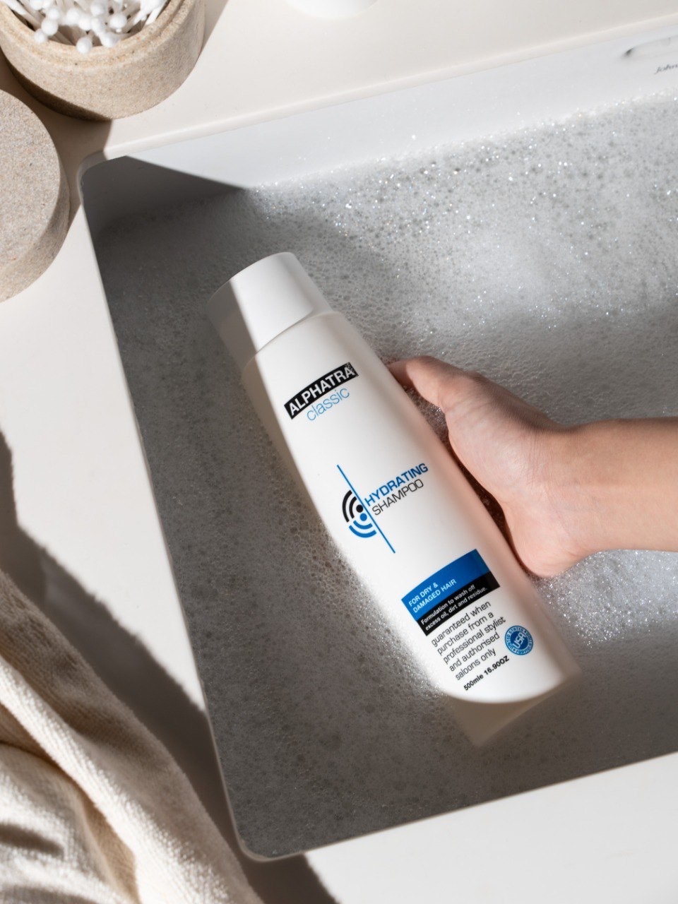 Alphatra Classic Shampoo (Hydrating ) 1000ml -H3BLUL