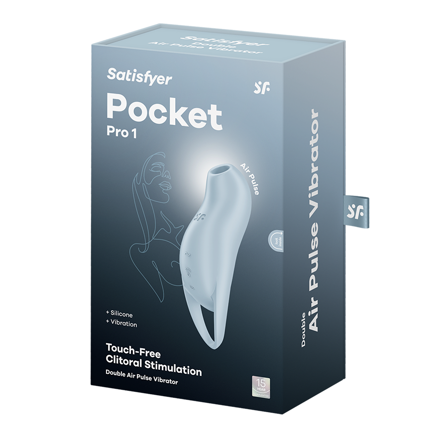 Satisfyer Pocket Pro 1 Blue