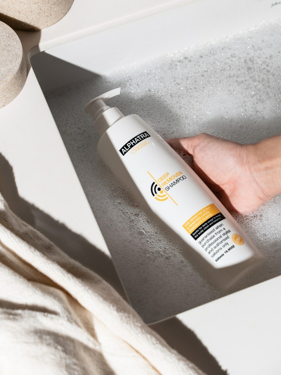 Alphatra Classic Shampoo (Deep Remover ) 1000ml -H3YELL