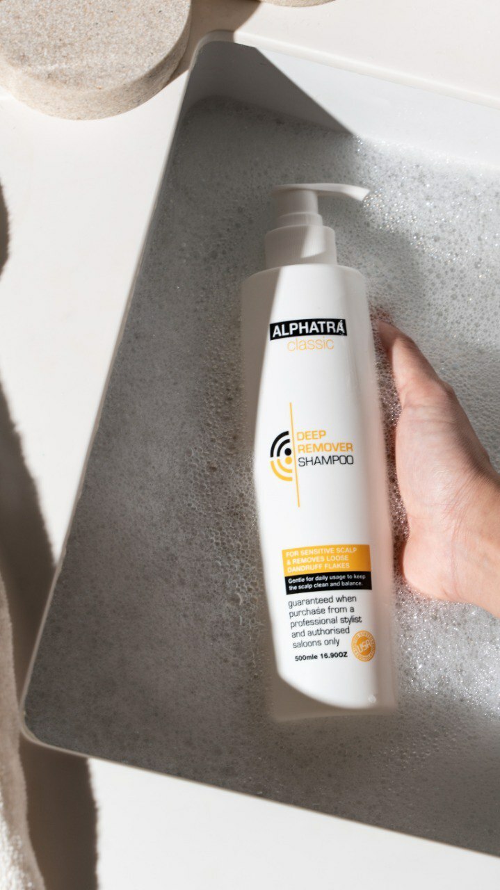 Alphatra Classic Shampoo (Deep Remover ) 1000ml -H3YELL