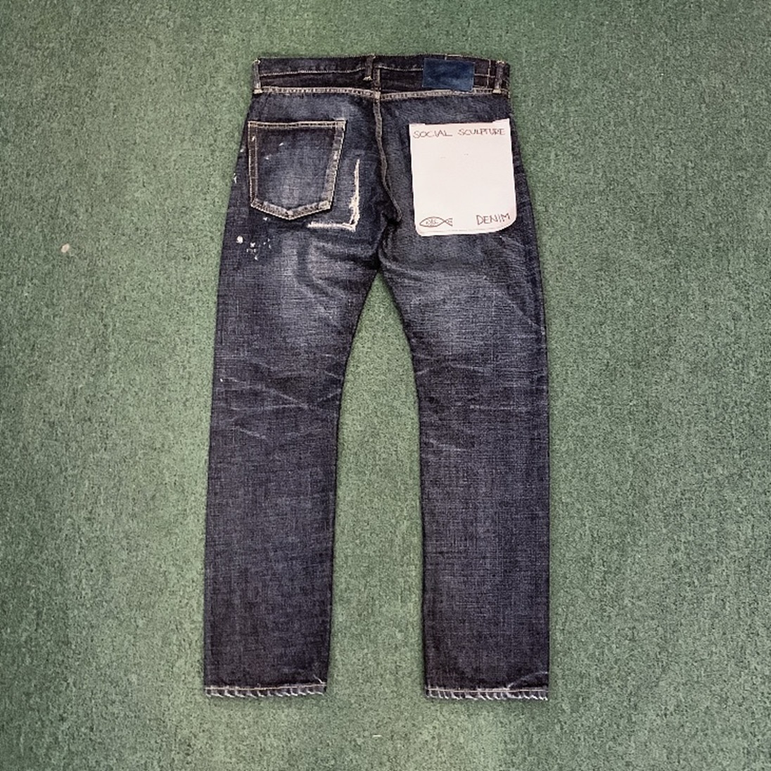 VISVIM SOCIAL SCULPTURE DAMAGED-26 JEANS (10 CUT) - SIZE 34 IN STOCK NOW (現貨發售中)