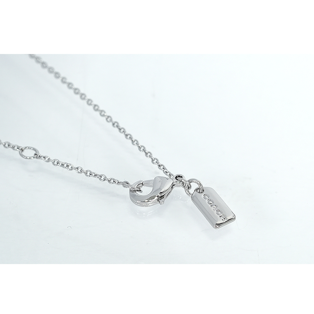 【COACH】樹C Logo 愛心及星星造型項鍊(金色/銀色)CAH49 A31