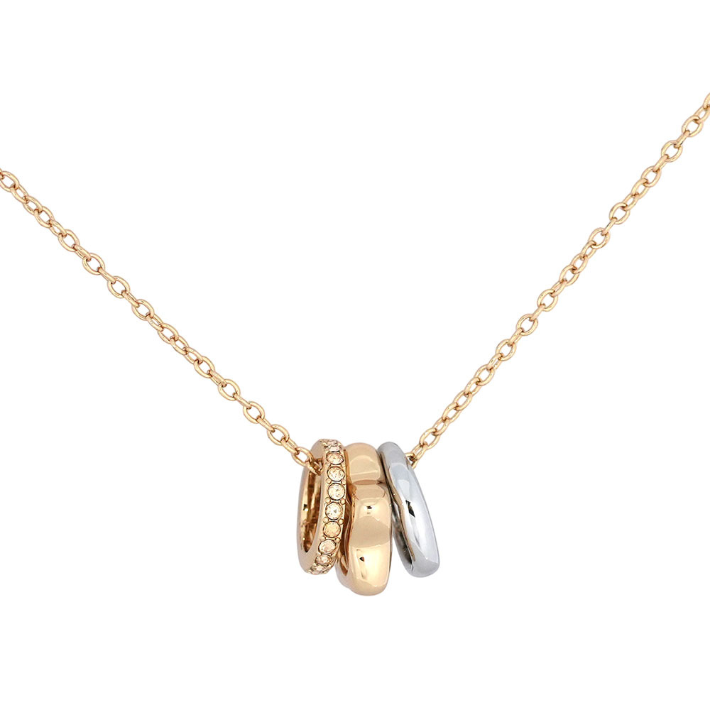 【COACH】圓圈/星星/愛心鏤空造型項鍊(金色/銀色)