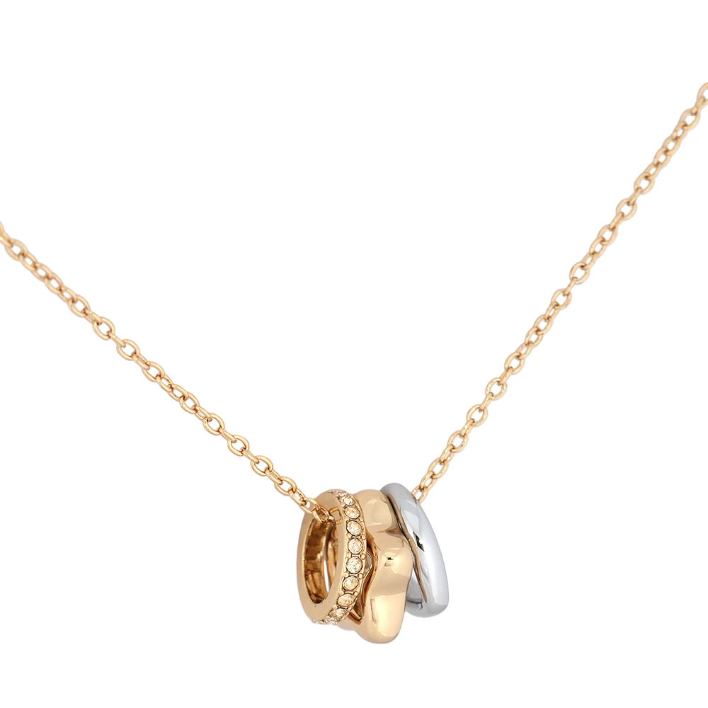 【COACH】圓圈/星星/愛心鏤空造型項鍊(金色/銀色)