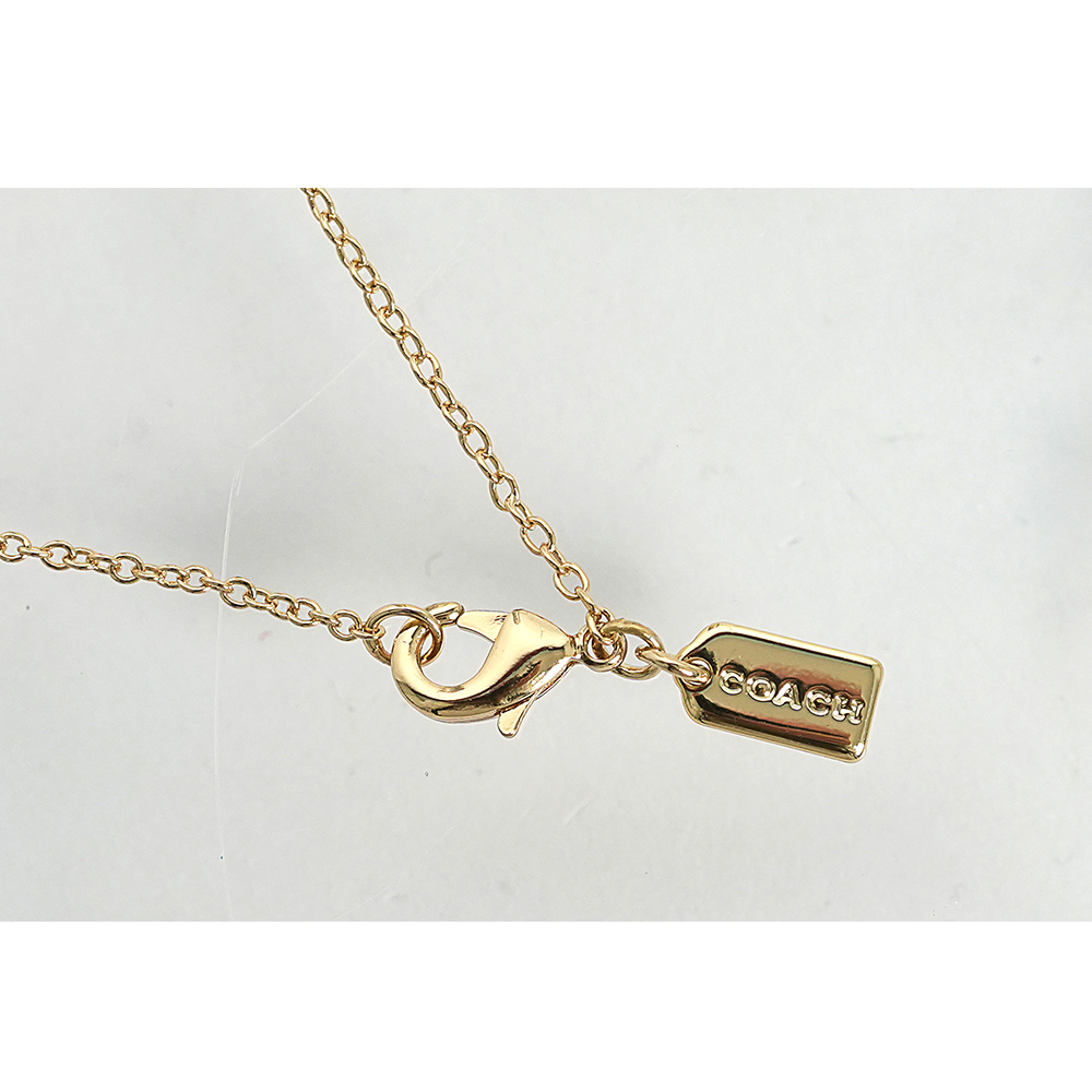 【COACH】圓圈/星星/愛心鏤空造型項鍊(金色/銀色)CY095 A31